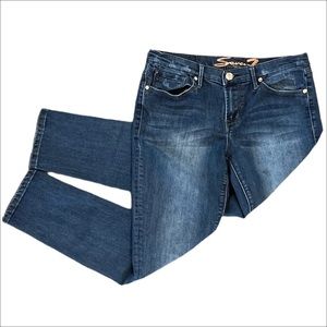 SEVEN7 Girlfriend Distressed Jeans Size 6
